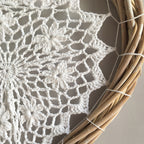 Rustic Lace Hanging Ornament