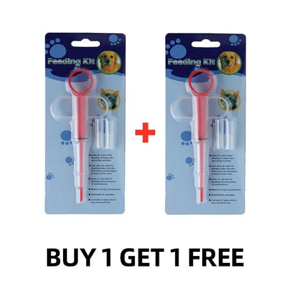 ✦Pet Pill Syringe Dispenser ✦ Safe, Stress-Free Medication for Cats & Dogs