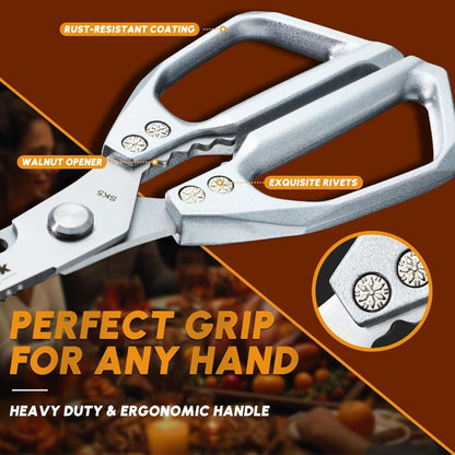 🔥Japanese Steel 7-in-1 Multifunction Kitchen Shears