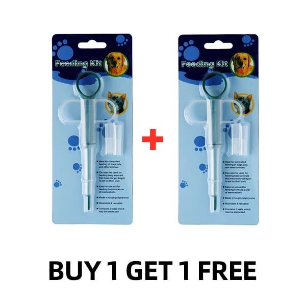 ✦Pet Pill Syringe Dispenser ✦ Safe, Stress-Free Medication for Cats & Dogs