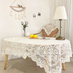 Round Lace Tablecloth
