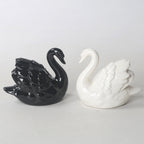 Modern Ceramic Swan Figurine