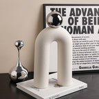 Modern Ceramic Arch Sculpture