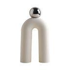 Modern Ceramic Arch Sculpture