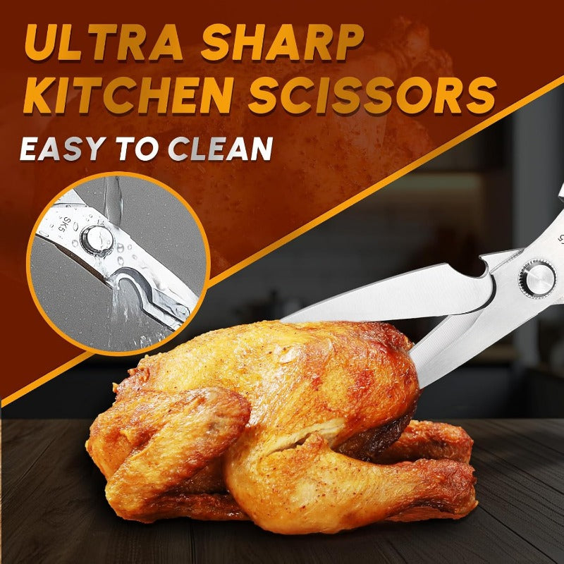 🔥Japanese Steel 7-in-1 Multifunction Kitchen Shears