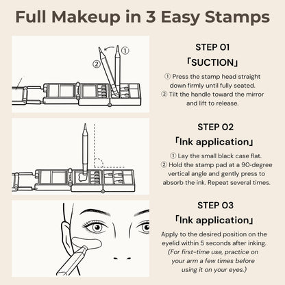 3-in-1 Lower Lash & Eyeliner Stamp Kit