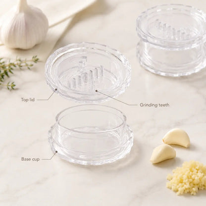 ✨Buy 1 Get 1 Free!  Clear Manual Garlic Twister and Ginger Mincer Tool